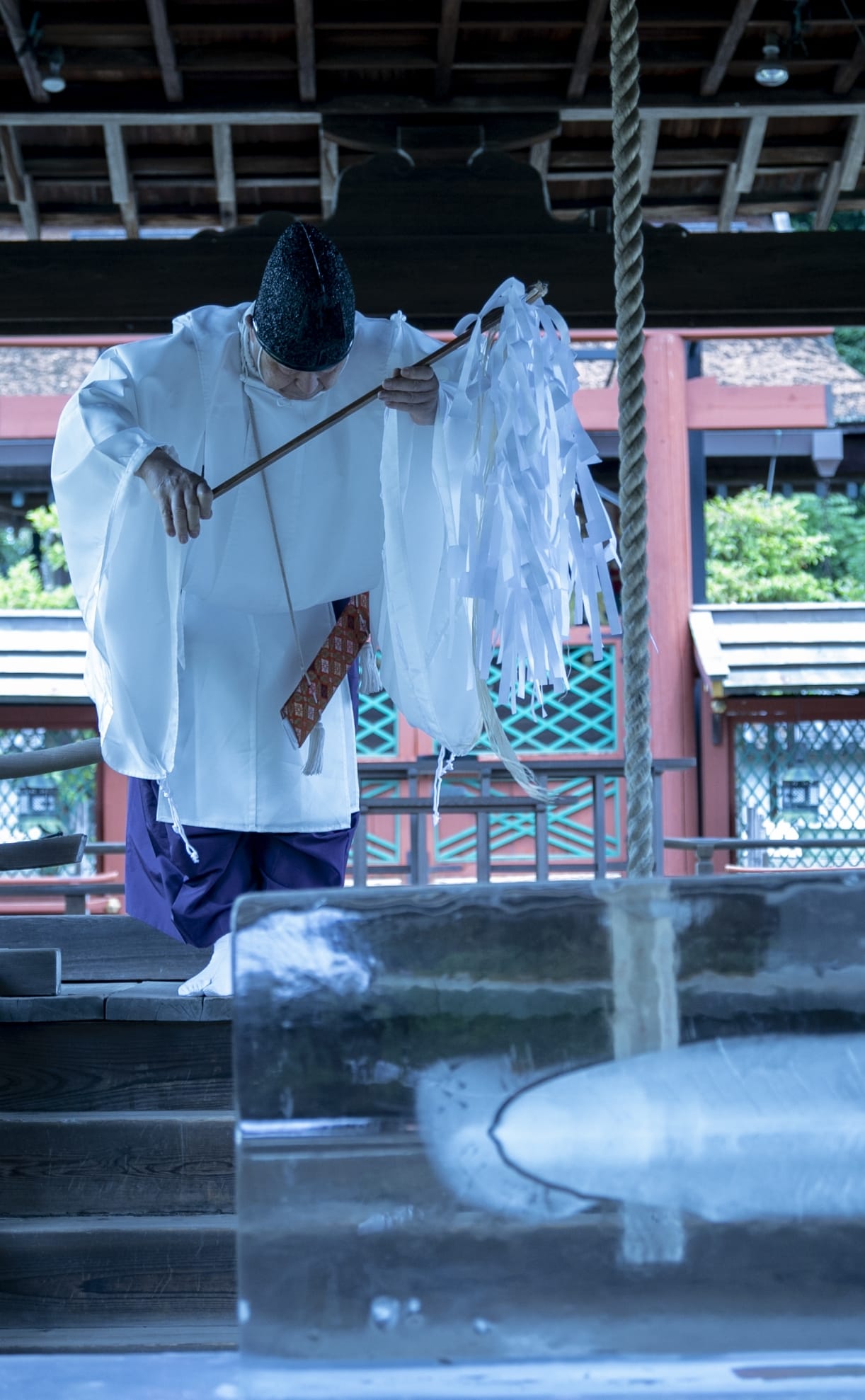 奈良氷室神社の献氷祭